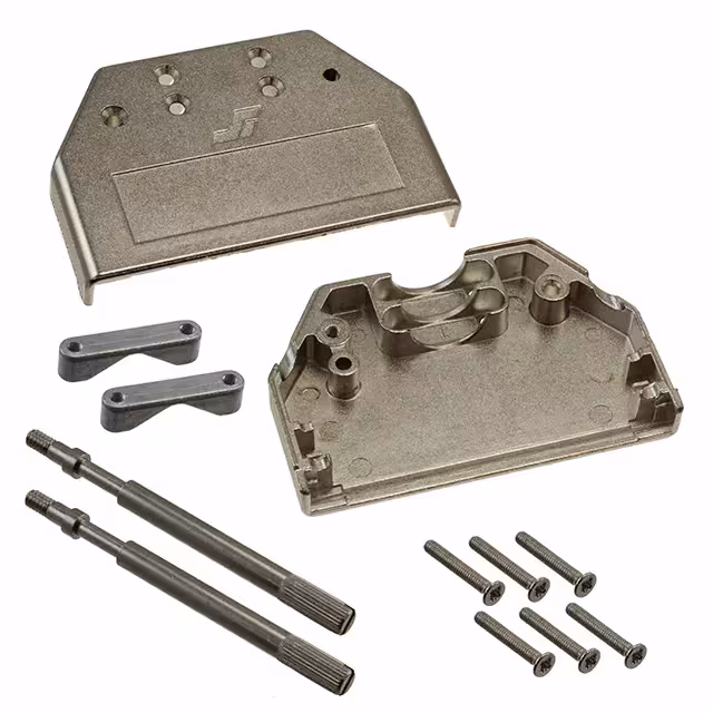 8655MH5001LF Amphenol ICC (FCI)  Capots de connecteurs D-Sub en forme de D